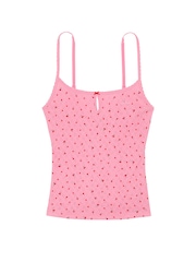 Victoria's Secret PINK Petal Pink Heart Pyjama Cami Top - Image 3 of 3