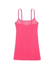 Victoria's Secret PINK Double Bubble Pink Heart Lace Slip Dress - Image 3 of 3