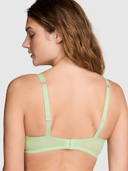 Lichtgroen - Victoria's Secret PINK ongevulde bh met hartborduursel - Image 2 of 3