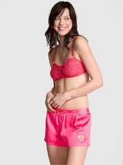 Victoria's Secret PINK Double Bubble Pink Short TENCEL™ Pyjama Bottoms - Image 1 of 3