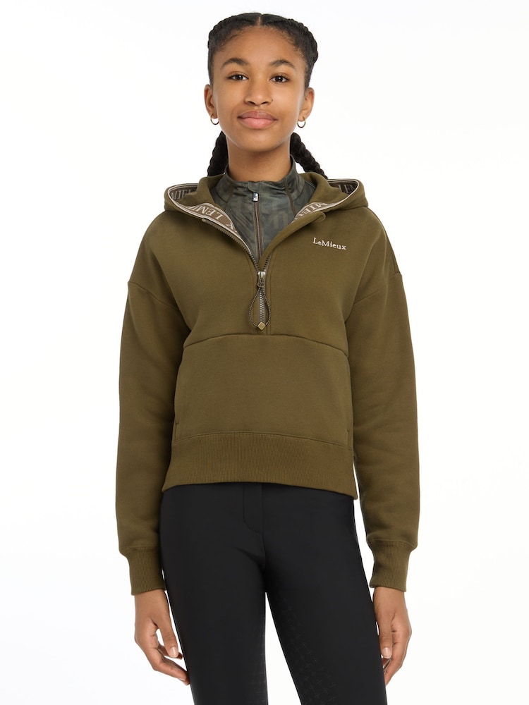 Young Rider Hettie Half Zip Hoodie - Image 2 of 4