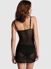 Victoria's Secret PINK Black Heart Lace Slip Dress - Image 2 of 3