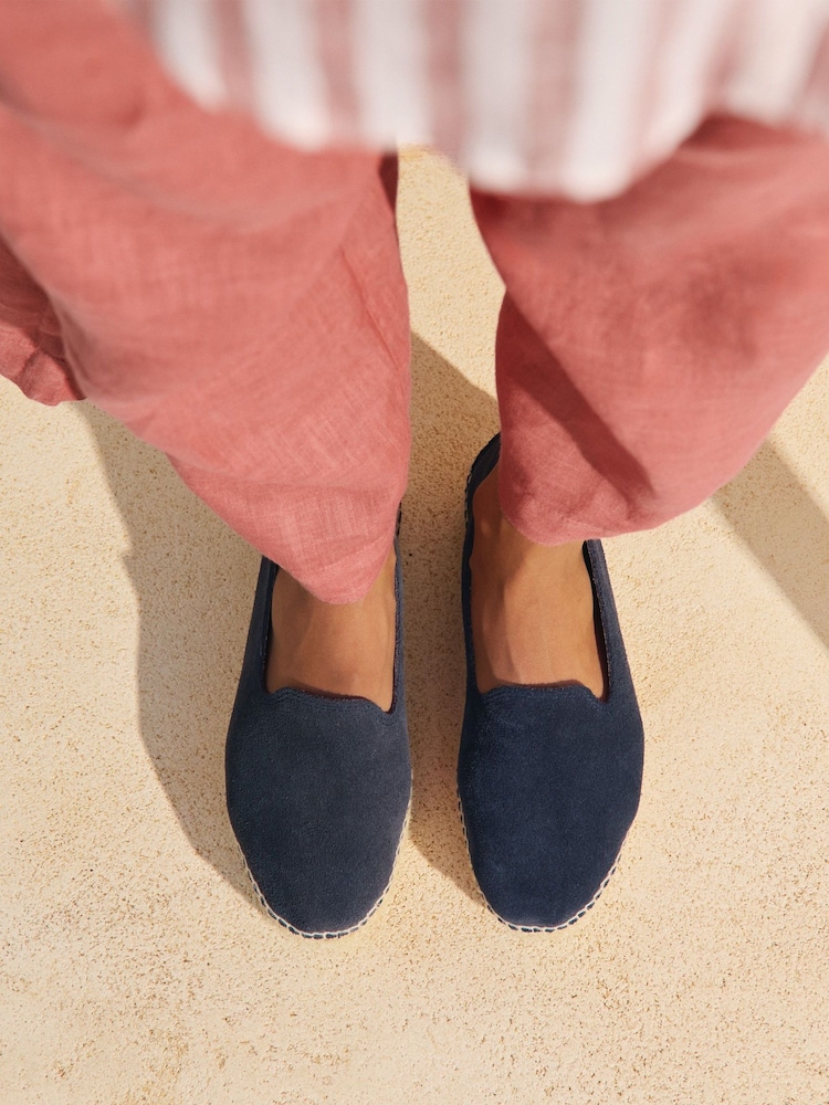 Manebi Blue Double Sole Patriot Espadrilles - Image 3 of 4