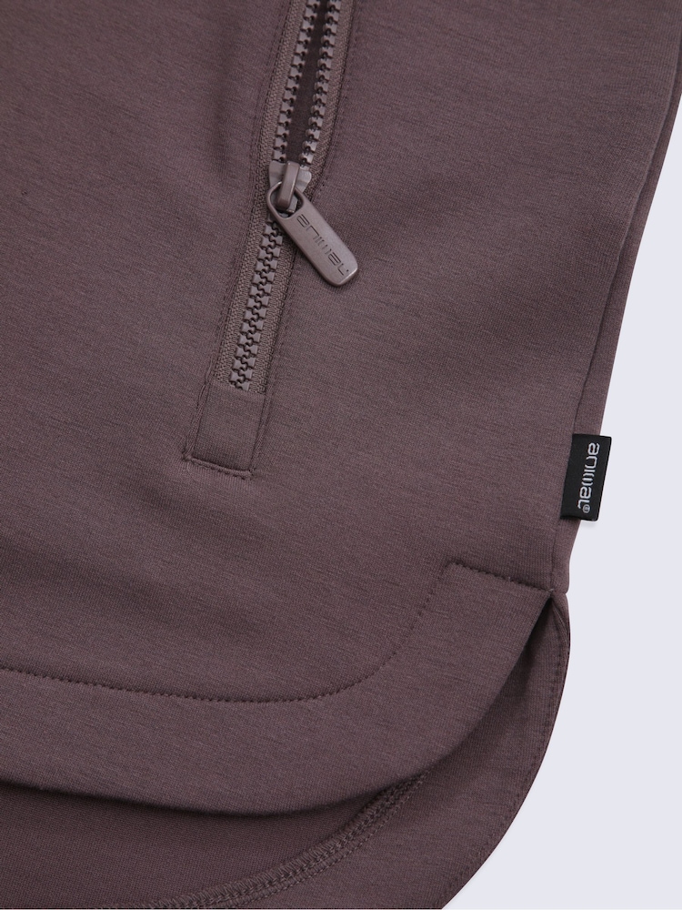 Animal Purple Vicky Womens Longline Sweat Top - Image 5 of 5