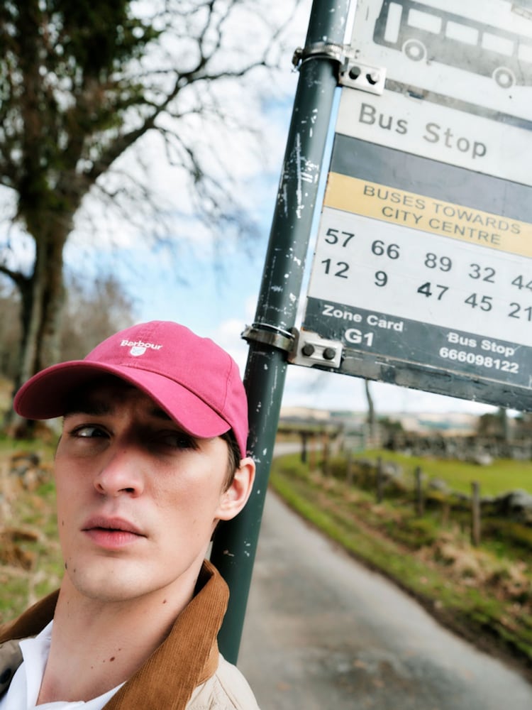 Barbour® Pink Cascade Sports Cap - Image 6 of 6
