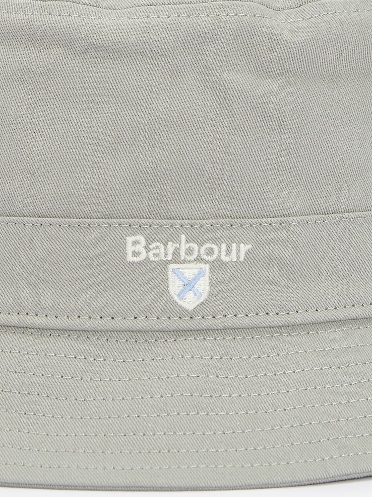 Barbour® Grey Cascade Bucket Hat - Image 4 of 4 Barbour® Grey Cascade Bucket Hat - Image 4 of 4