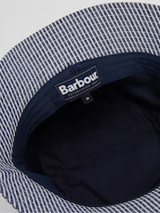 Barbour® Blue Tynedale Bucket Hat - Image 5 of 6