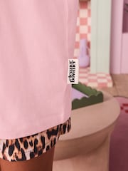 Eleanor Bowmer Pink Who Rules the World 100% Cotton T-Shirt - Image 5 of 5