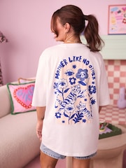 Eleanor Bowmer Ecru Mama Like No Other 100% Cotton T-Shirt - Image 3 of 6