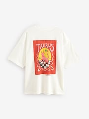 Eleanor Bowmer Oversized Horoscope 100% Cotton T-Shirt - Image 2 of 2