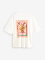 Eleanor Bowmer Oversized Horoscope 100% Cotton T-Shirt - Image 2 of 2