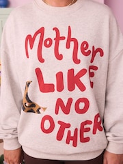 Серая свободная толстовка Eleanor Bowmer Mama Like No Another - Image 3 of 8