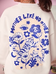 Светло-бежевый свитшот для мамы Eleanor Bowmer Like No Another - Изображение 4 из 9