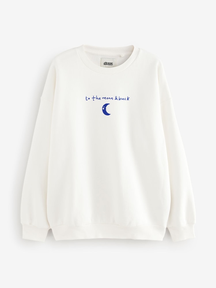 Eleanor Bowmer Ecru Mama Like No Other Sweatshirt - Image 6 of 9