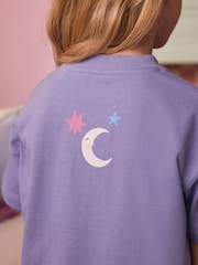 Eleanor Bowmer Blue Moon Child 100% Cotton T-Shirt - Image 4 of 4