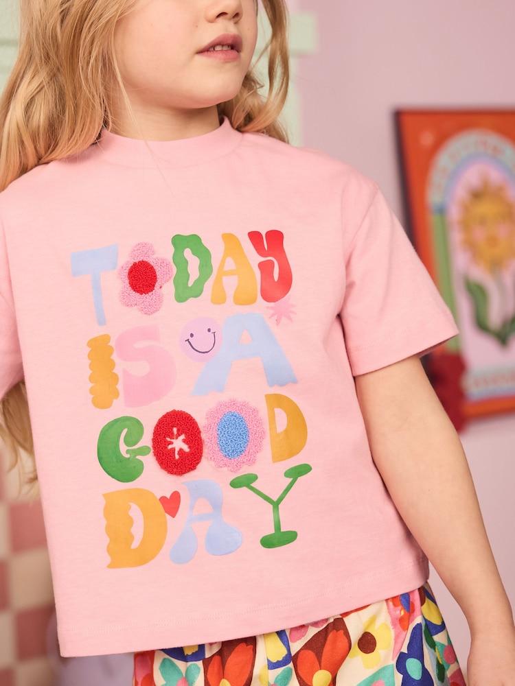 Eleanor Bowmer rose Today Is A Good Day Ensemble 100% jersey de coton - Image 4 of 5