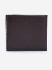 Barbour® Dark Brown Amble Leather Billfold Wallet - Image 3 of 5