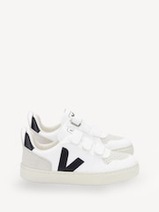 Blanco - Veja Small V-10 White Trainers - Imagen 1 de 3