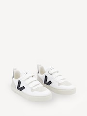 Blanco - Veja Small V-10 White Trainers - Imagen 2 de 3