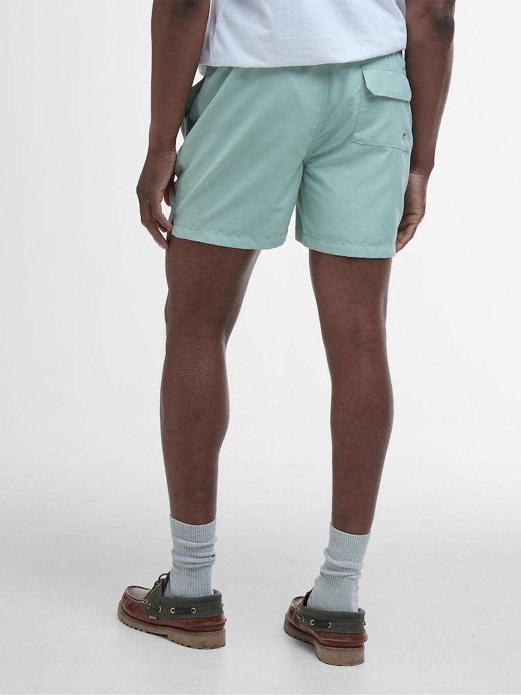 Barbour® Green Staple Swim Shorts - Image 2 of 5