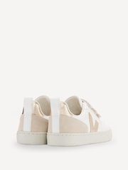 Suelo blanco - Veja Small V-10 White Trainers - Imagen 2 de 3