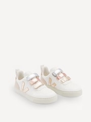 Suelo blanco - Veja Small V-10 White Trainers - Imagen 3 de 3