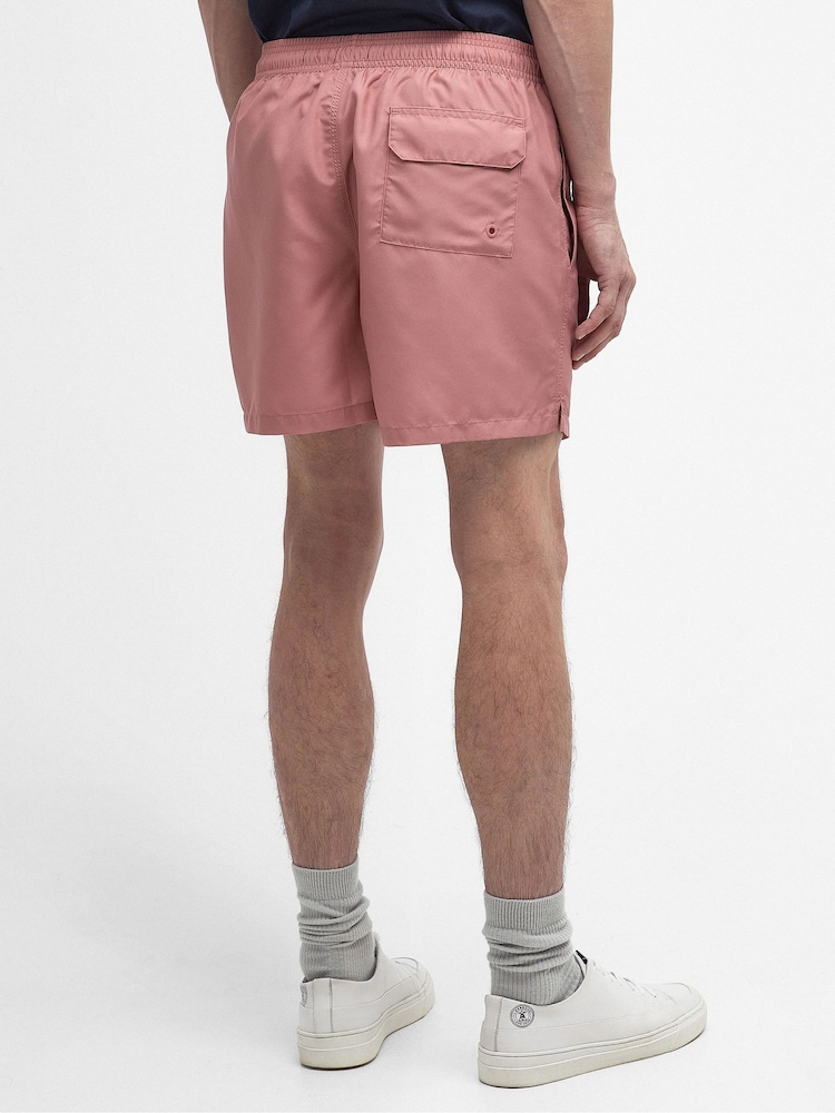 Barbour® Pink Staple Swim Shorts - Image 2 of 4