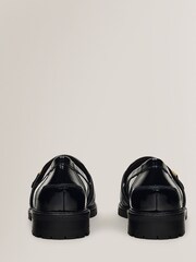 Radley London Linden Row Chunky Stirrup Black Loafers - Image 3 of 4