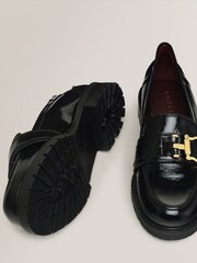 Radley London Linden Row Chunky Stirrup Black Loafers - Image 4 of 4