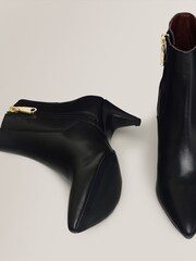 Radley London Point Street Cone Heeled Black Booties - Image 4 of 4