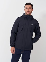 Crew Clothing Blue Salisbury Waterproof Jacket - Image 2 of 5