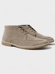Crew Clothing Natural Suede Desert Boots - Image 2 of 4