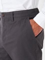 Серый - Узкие брюки-чинос Crew Clothing Company - Image 4 of 5
