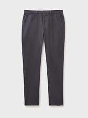 Серый - Узкие брюки-чинос Crew Clothing Company - Image 5 of 5