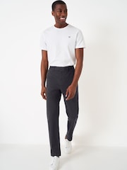 Серый - Прямые брюки чинос Crew Clothing - Image 1 of 4
