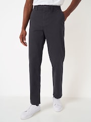 Серый - Прямые брюки чинос Crew Clothing - Image 3 of 4