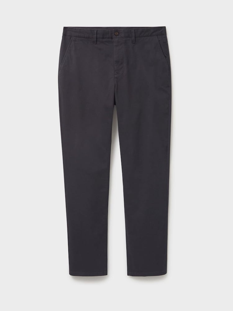 Серый - Прямые брюки чинос Crew Clothing - Image 4 of 4