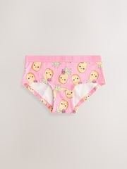 Aqua/Pink Hipsters Briefs 5 Pack (2-16yrs) - Image 6 of 9