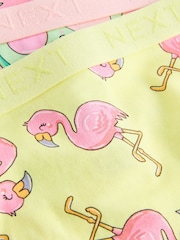 Aqua/Pink Hipsters Briefs 5 Pack (2-16yrs) - Image 9 of 9