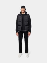 Flyers Mens Wide Baffle Black Gilet - Image 3 of 5
