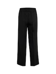 Soaked in Luxury Sleureka Wide Leg Elastic Waist Black Trousers - Image 6 of 6