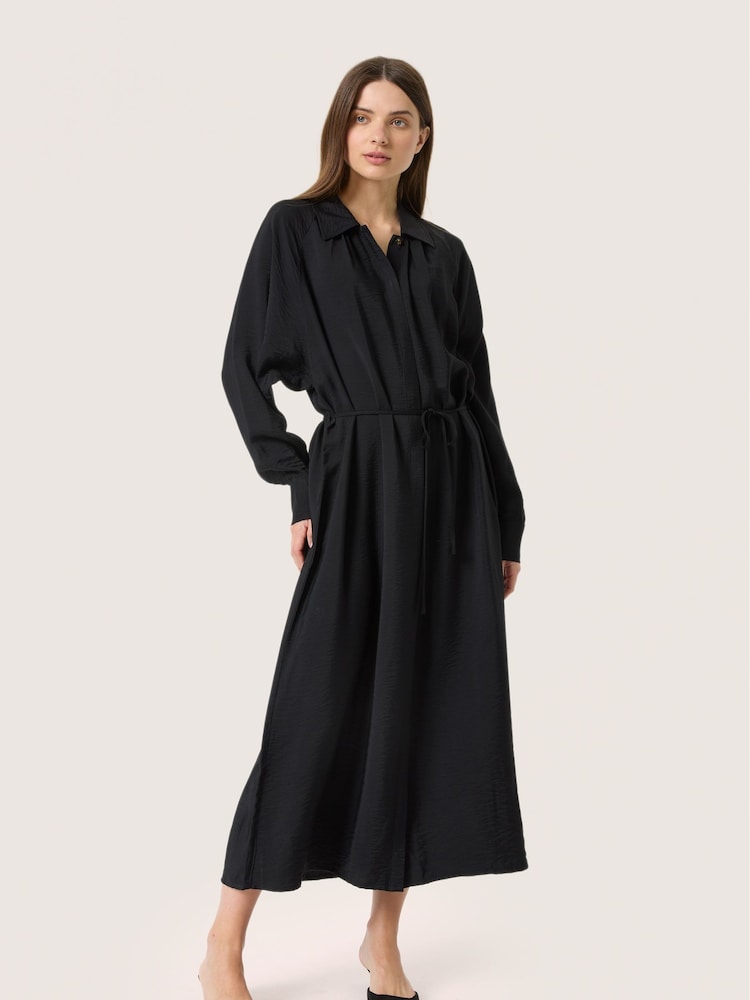 Soaked in Luxury Slsilja Long Sleeve Shirt Dress - Image 2 of 7 Soaked in Luxury Slsilja Long Sleeve Shirt Dress - Image 2 of 7
