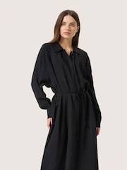 Soaked in Luxury Slsilja Long Sleeve Shirt Dress - Image 4 of 7