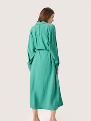Soaked in Luxury Slsilja Long Sleeve Shirt Dress - Image 2 of 6