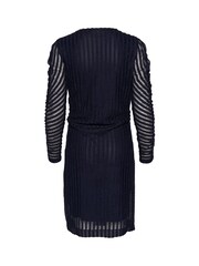 Soaked in Luxury Slim Fit Blue SLSolveig Long Sleeves Dress - Image 6 of 6