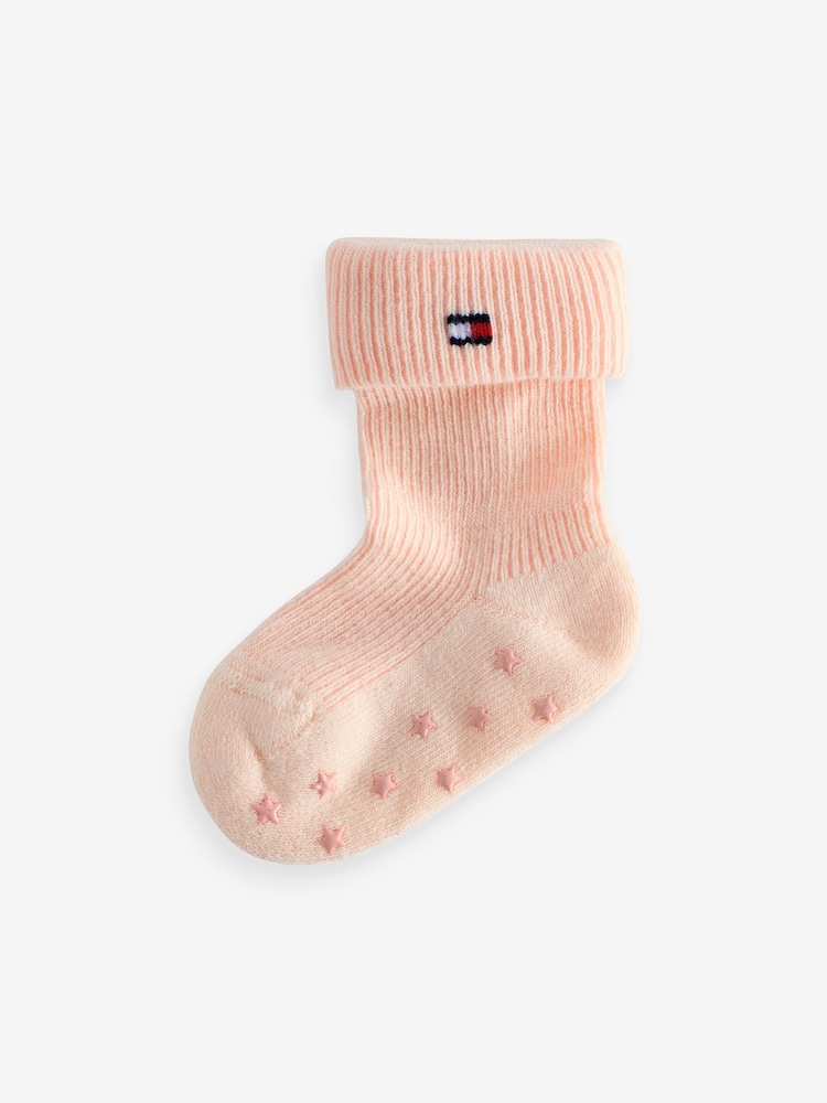 Tommy Hilfiger Baby Pink Socks 2 Pack - Image 3 of 3