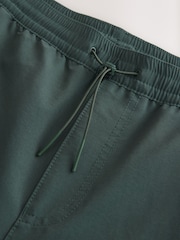 Teal Blue Shower Resistant Stretch Tech Cargo Trousers - Image 7 of 9