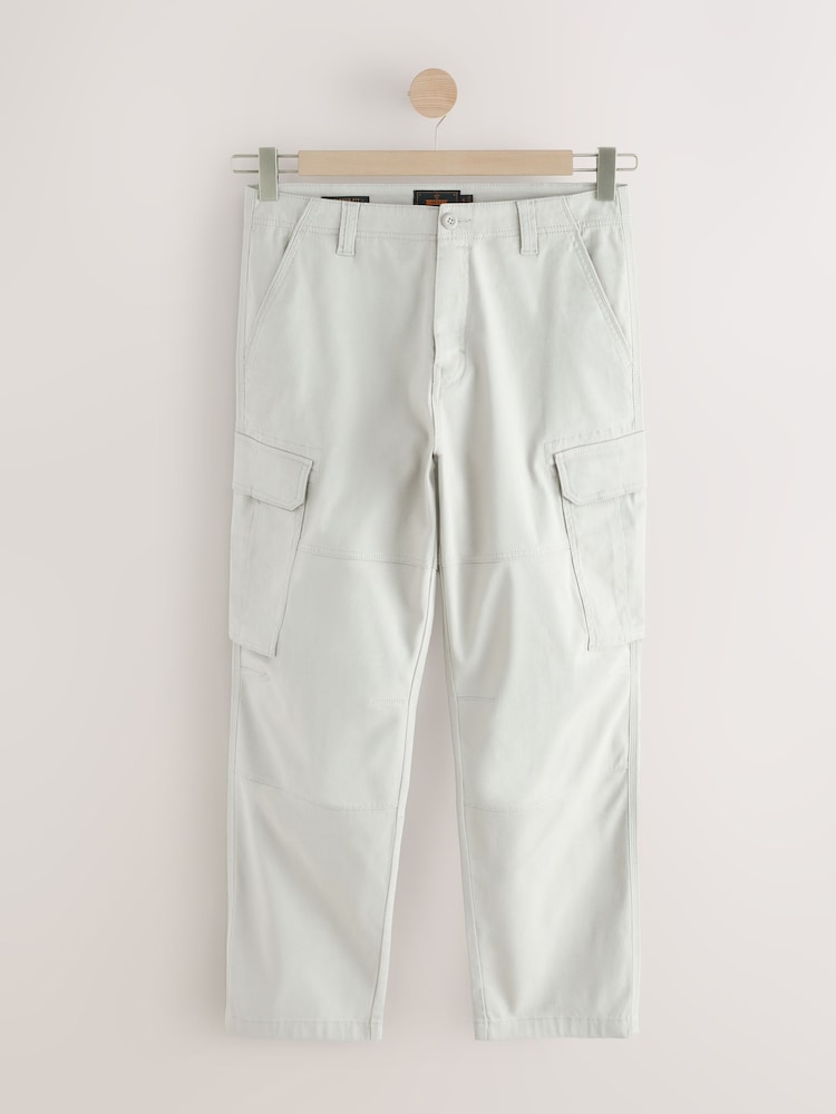 Pierre légère - Coupe ample - Pantalon cargo stretch en coton - Image 7 of 10