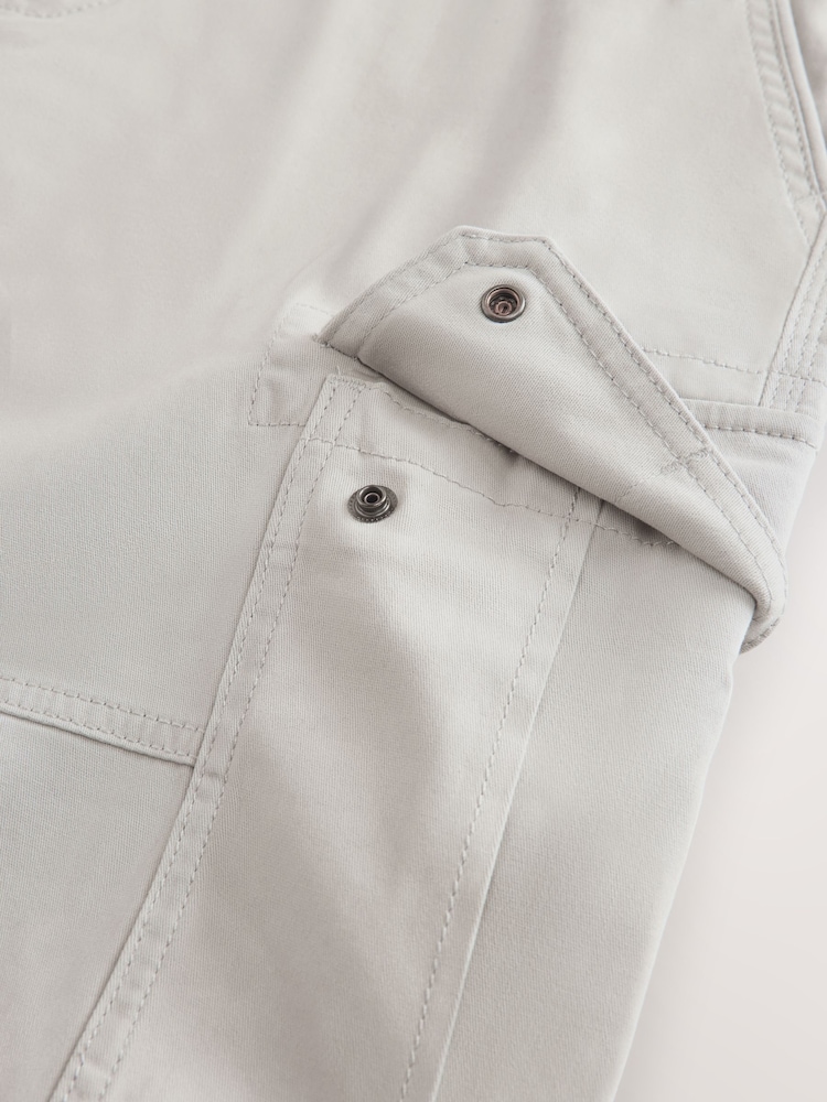 Pierre légère - Coupe ample - Pantalon cargo stretch en coton - Image 8 of 10