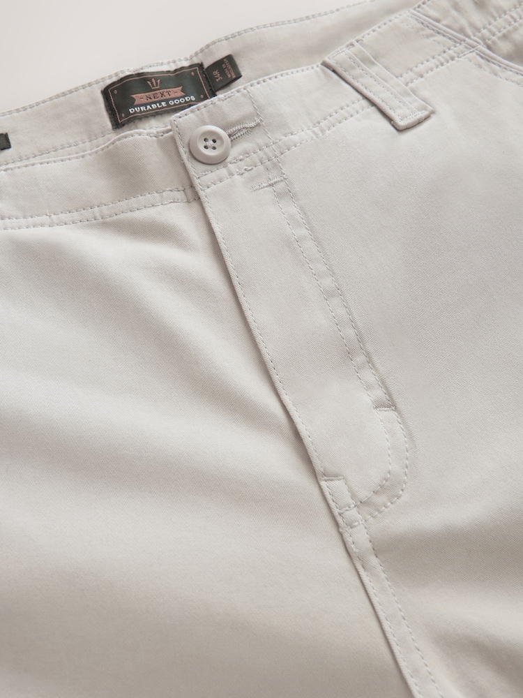 Pierre légère - Coupe ample - Pantalon cargo stretch en coton - Image 9 of 10